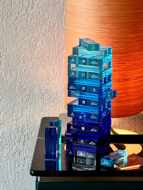 Festive Acrylic Blocks Hamper Set
