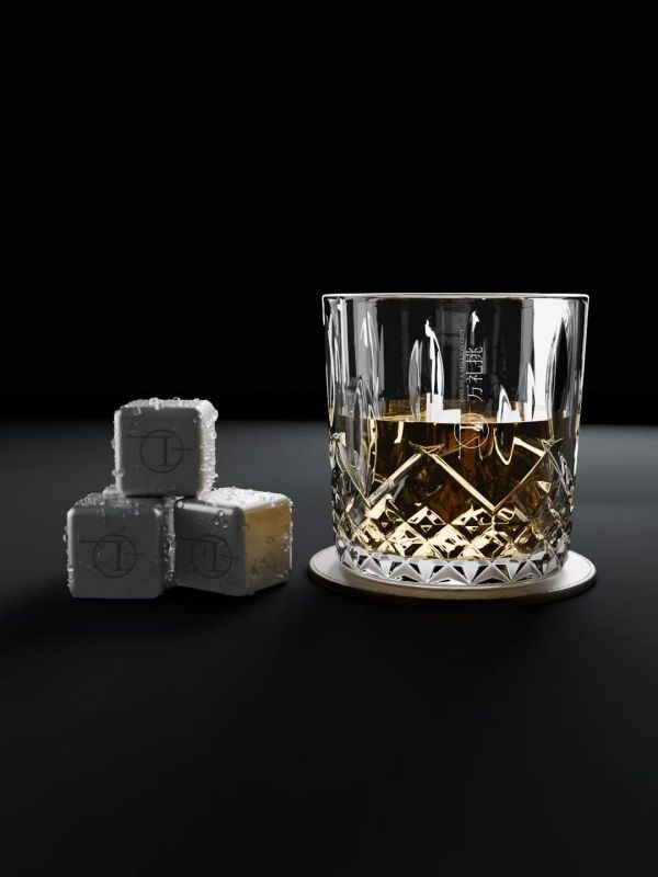 Amber Whisky Glass Gift Set