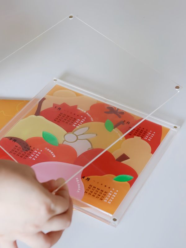  Custom Acrylic Puzzle Calendar as VIP New Year Gift for Corporate Bank in Singapore, Malaysia & Thailand
