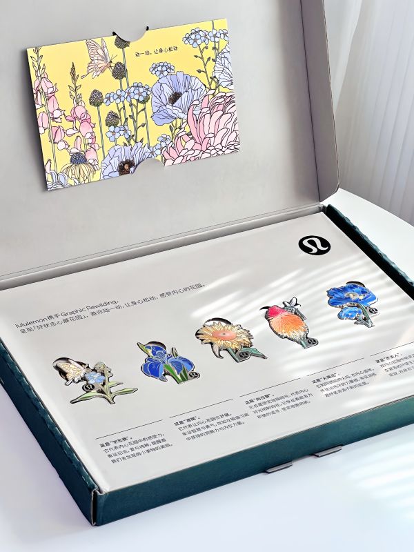 Lululemon Flower Pin Set