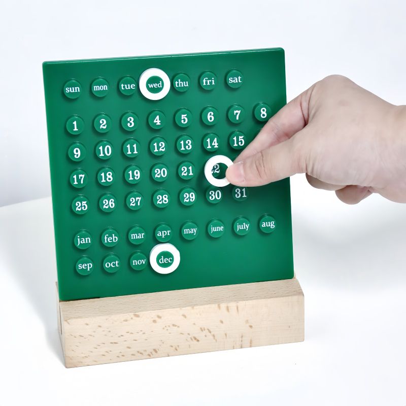 Success Case Green Perpetual Calendar - How Businesses in Singapore Malaysia Thailand Used It for Staff Wellness & Client Appreciation