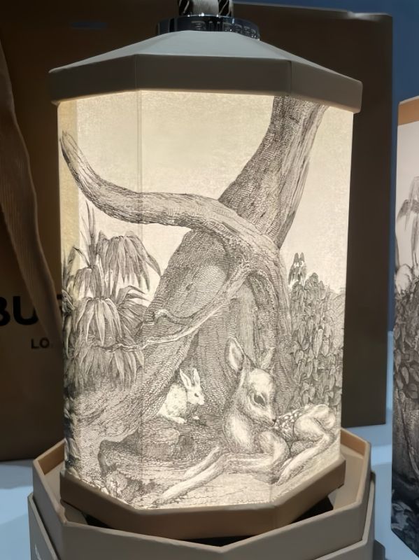 Personalised Burberry Lantern Birthday Home Gift