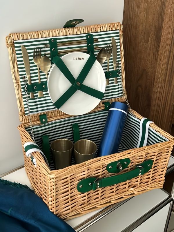 Success Case Wicker Picnic Basket - How Businesses in Singapore Malaysia Thailand Used It for Client Gifting & Events