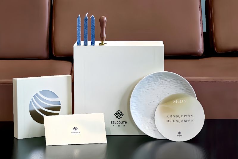 Corporate Wax Seal Mooncake Gift Bulk