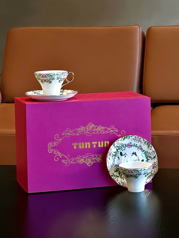  Coffee Cup & Saucer Set as Premium Corporate Gift in Singapore & Malaysia