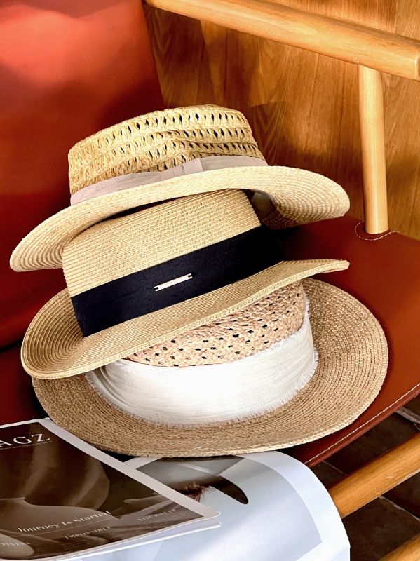 Custom Straw Hat | French Romantic Gift