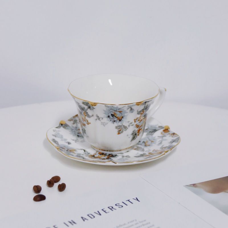 Custom Ink-Wash Cup Set | Light Luxury Corporate Gift