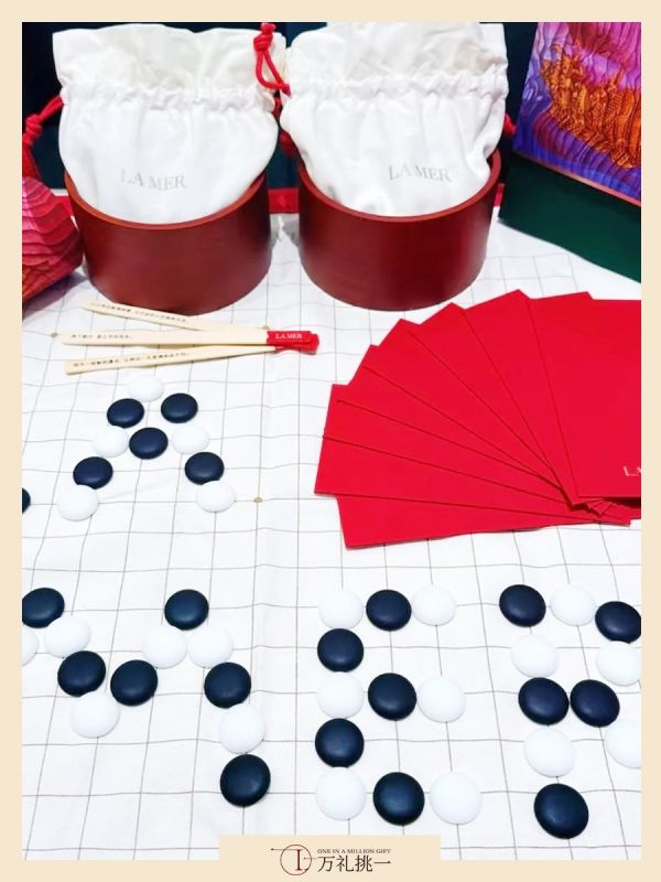  Custom Go Chess Gift Box Supplier Delivers 200pcs for Singapore Mid-Autumn Event