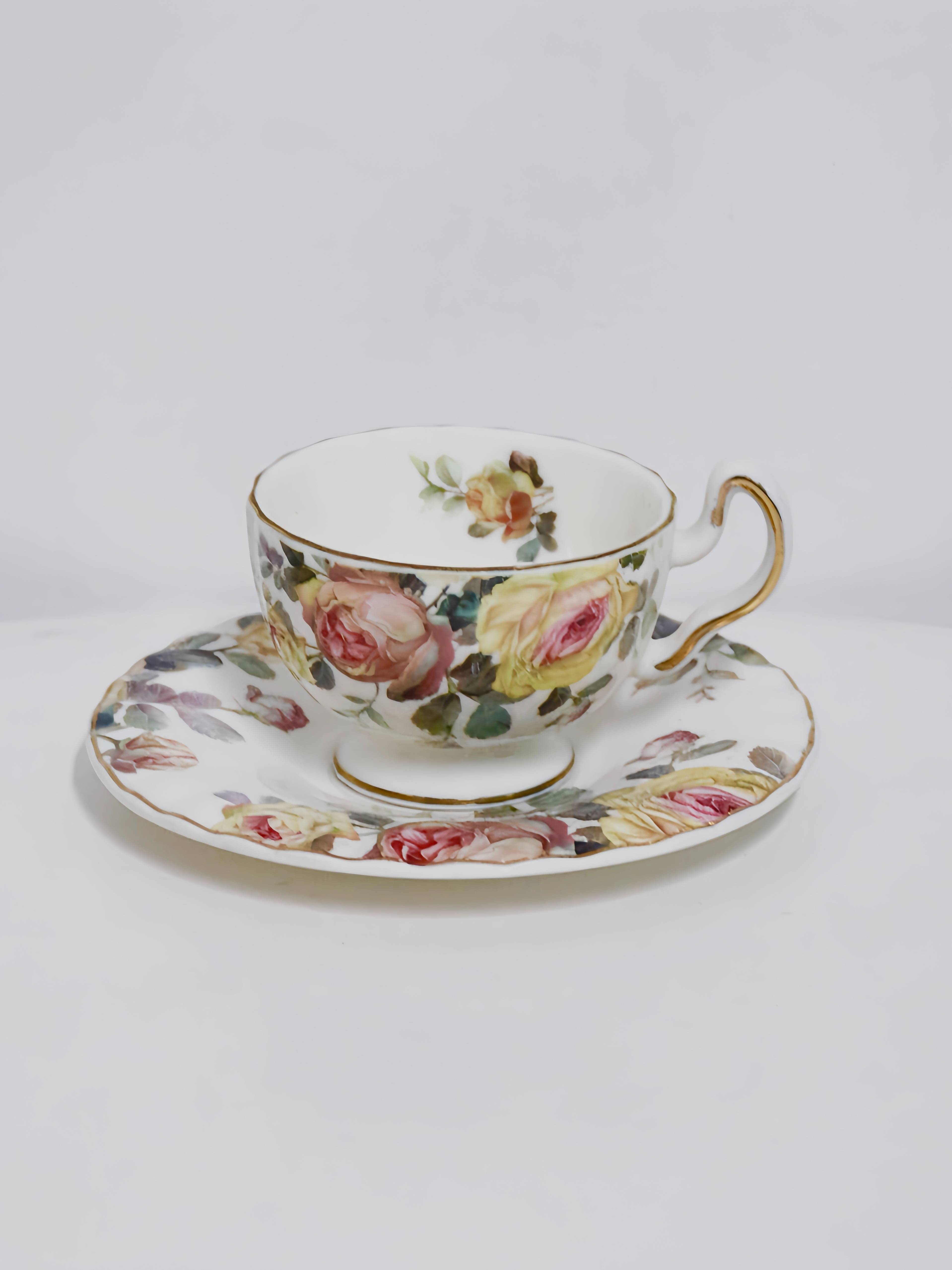  Custom Floral Cup Set Supplier Delivers 150pcs for Singapore Corporate Event
