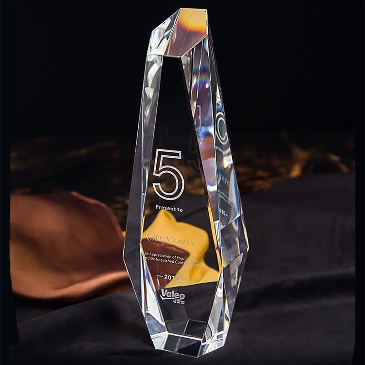Sustainable Crystal Trophy