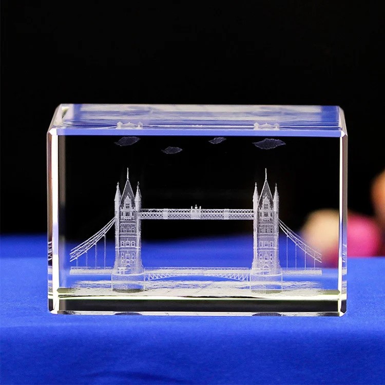 Crystal Desk Paperweight Gift