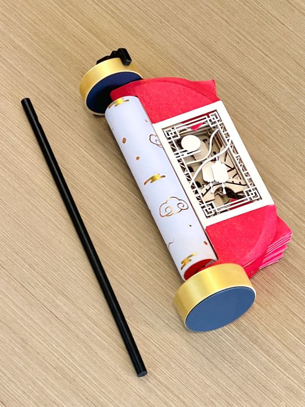 Custom Wooden Lantern | Chinese-Style Corporate Gift