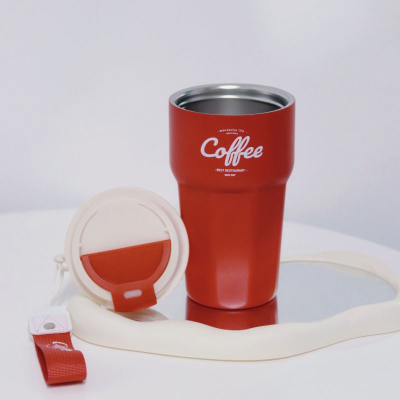 Eco Red Coffee Cup | Sustainable ESG Corporate Gift