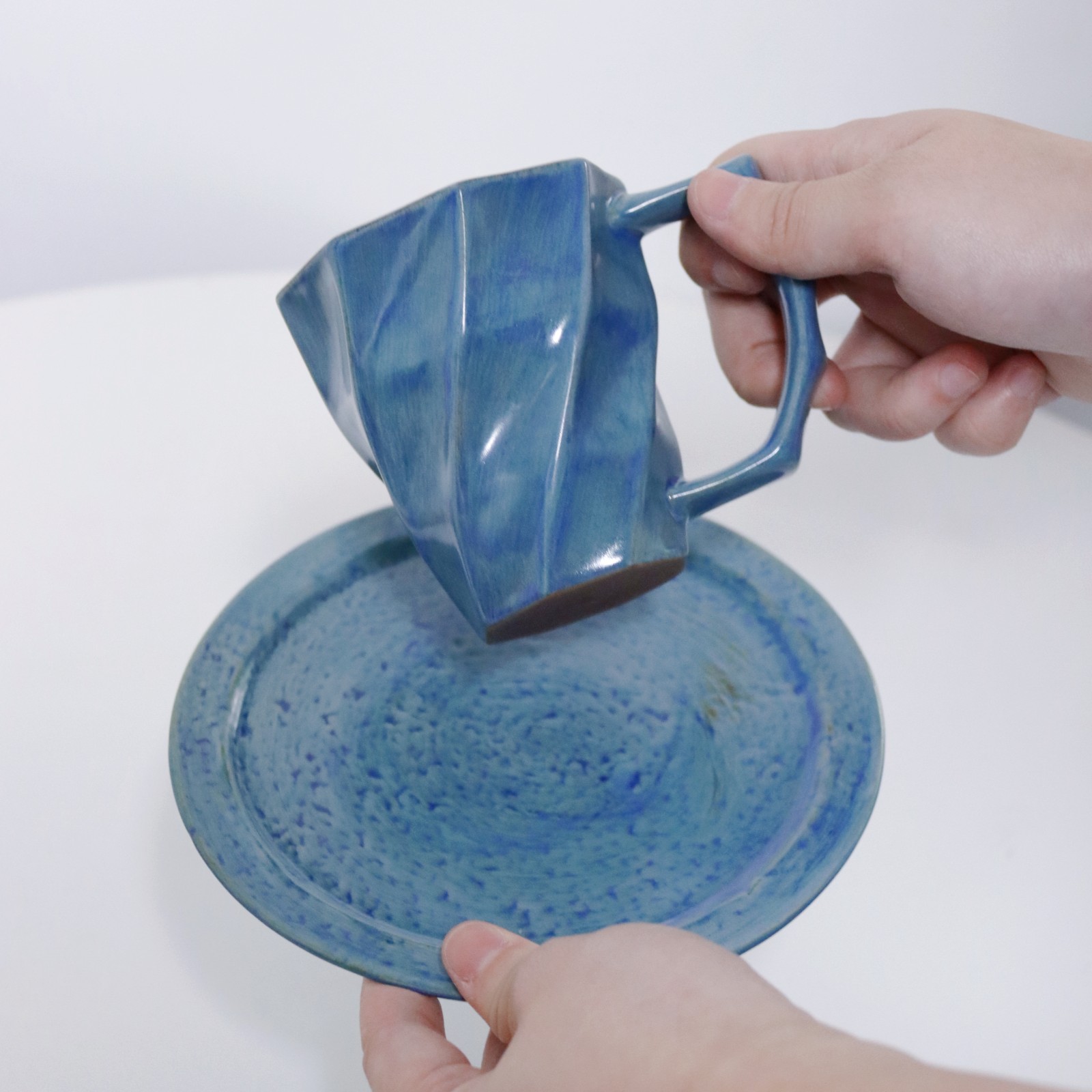 Wabi-Sabi Clay Cup Set