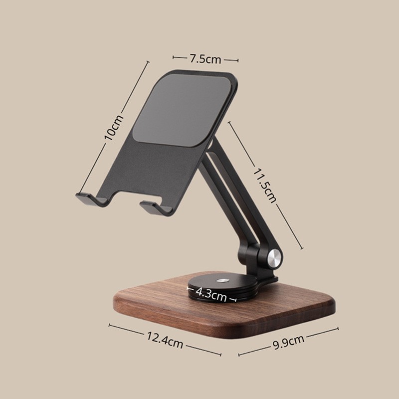 360&deg; Wood Phone Stand
