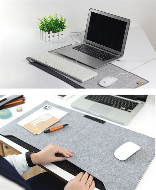 Success Case: Custom Felt Desk Mats for Tech Company Annual Dinner in Singapore