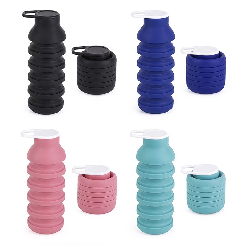 Foldable Silicone Water Bottle Gift
