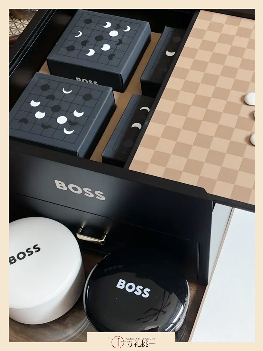 Success Case: BOSS-Inspired Gomoku Gift Boxes for Bank Annual Dinner in Singapore