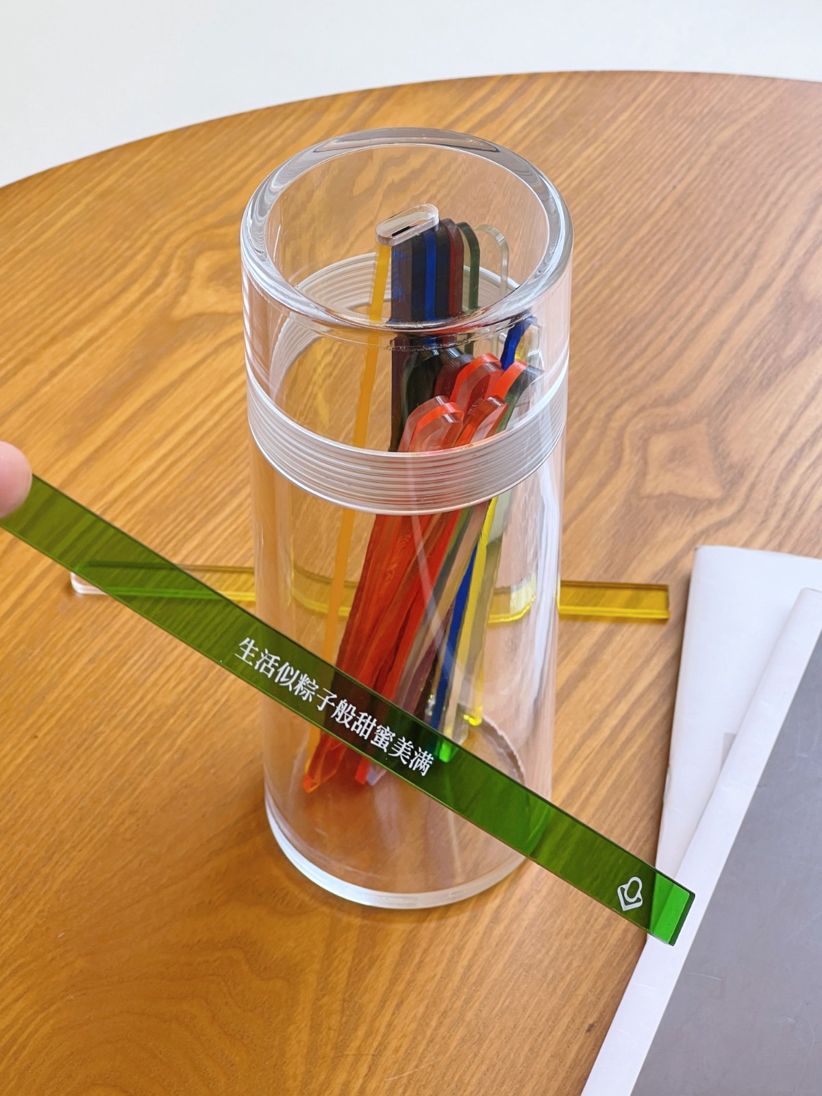 Success Case: Acrylic Draw Buckets for Tech Company Annual Dinner in Singapore
