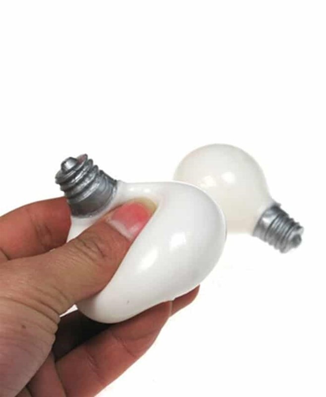 Light Bulb Stress Ball Gift