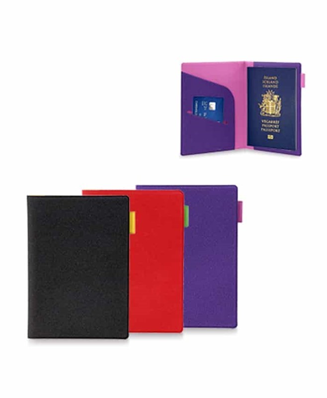 Custom PU Passport Holder;