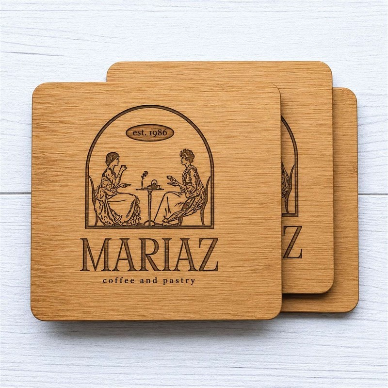 Success Case: Custom Wooden Coaster Bulk Order in Singapore and Malaysia;